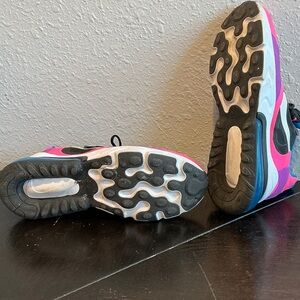 Women Nike Pink and Black Athletic Shoes Size 10